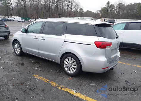 2017 Kia Sedona Ex z USA, uszkodzony, nr VIN KNDMC5C11H6256571